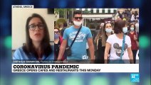 Coronavirus pandemic: Greece opens cafes and restaurants