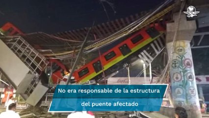 Metro Línea 12: empresa que participó en certificación se deslinda de colapso