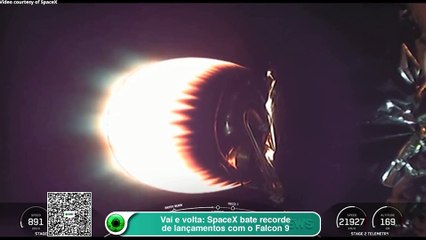 Vai e volta- Space X bate recorde de lançamentos com o Falcon 9