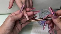 Acrylic Nails Tutorial | Short Bitten Nails Acrylic Application | Watch Me Work