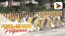 CHIKA ON THE ROAD: Dump truck, tumama sa busway sa EDSA North Avenue kaninang umaga; daloy ng trapiko, maluwag na