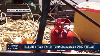 Ditjen PSDKP Amankan Dua Kapal Vietnam Pencuri Teripang di Perairan Indonesia