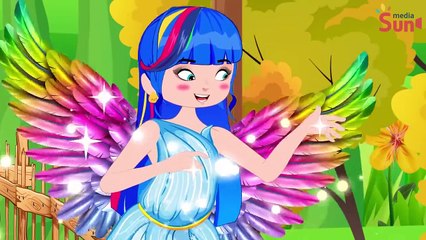Princess Lost Angel Wings | Hilarious Cartoon Animation