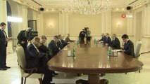 Son dakika haber! Azerbaycan Cumhurbaşkanı Aliyev, Rusya Dışişleri Bakanı Lavrov'u kabul etti