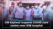 Delhi CM Arvind Kejriwal inspects Covid-19 care centre near GTB hospital