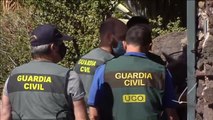 Un amplio dispositivo de la Guardia Civil registra la casa de Tomás Gimeno, el padre de las niñas desparecidas en Tenerife