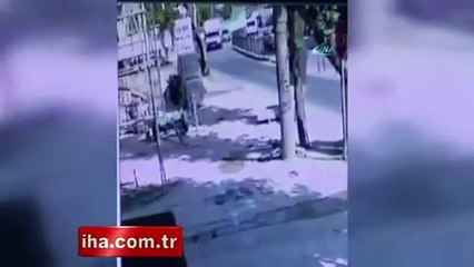 İnşaat işçileri yere çakıldı!