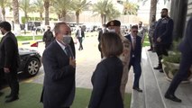 Çavuşoğlu ve Akar, Libya Başbakanı Dibeybe tarafından kabul edildi