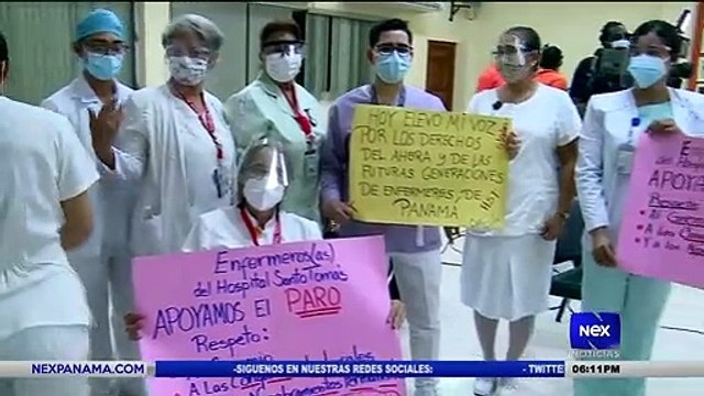 A pesar del paro, profesionales de enfermería continúan atendiendo - Nex Noticias