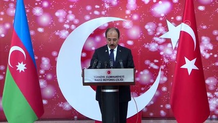 Türkiye'nin Bakü Büyükelçisi Bağcı: "Türkiye, Karabağ'ın süratli inkişafı için destek verecek"