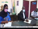 RTG/ Échange entre le gouverneur Marie-Françoise Dikoumba et l’association des sages-femmes du Gabon
