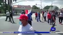 Trabajadores del Canal de Panamá protestaron en Balboa - Nex Noticias