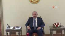 TBMM Başkanı Şentop, TÜRKPA Genel Sekreteri Mamayusupov'u kabul etti