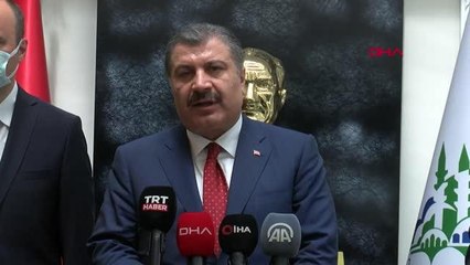 Son dakika gündem: EDİRNE BAKAN KOCA: SON İKİ HAFTADA HASTANEYE MÜRACAAT EDENLERİN SAYISI YARI YARIYA DÜŞTÜ