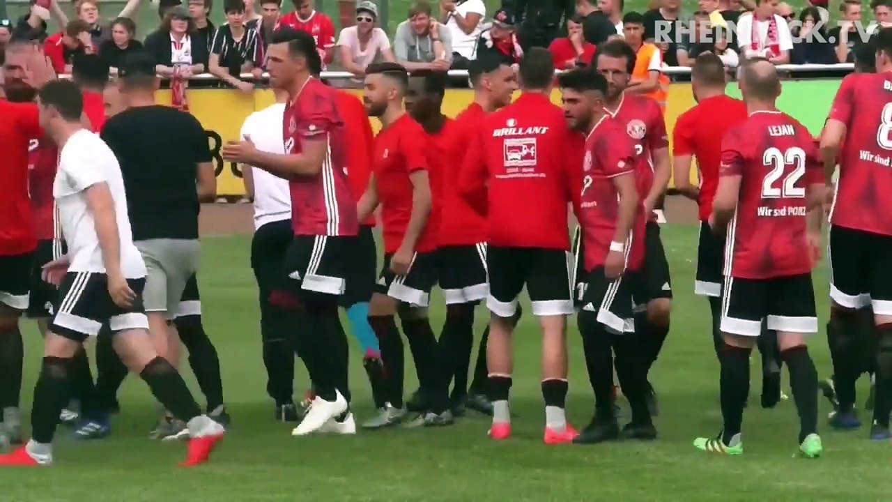 100 Jahre SpVg. Porz - 1. FC Köln schenkt acht Tore ein
