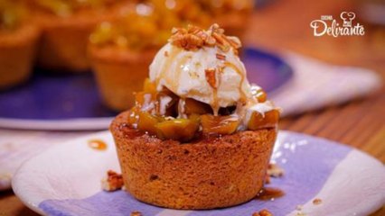Pay de manzana, canela y avena =CASERO= / Cocina Delirante