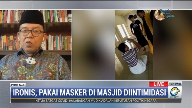 Ironis, Pakai Masker di Masjid diintimidasi