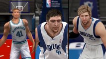 NBA 2K: Dirk Nowitzki im Wandel der Zeit