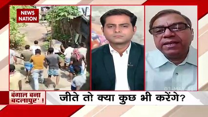 Election over violence start in Bengal, targeting BJP