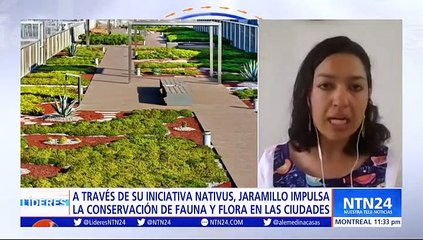 Líderes de NTN24 entrevista: a Liliana Jaramillo