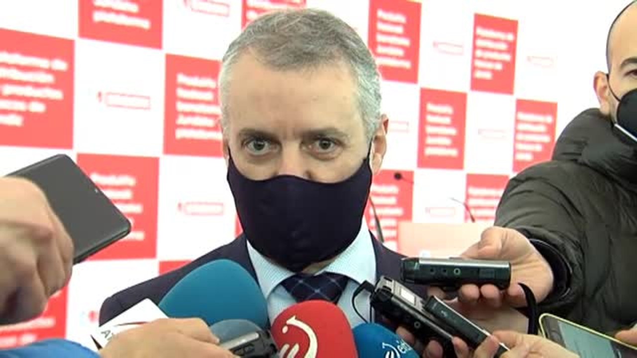 Urkullu aprobará un decreto de medidas contra el COVID-19 si no se prorroga el estado de alarma