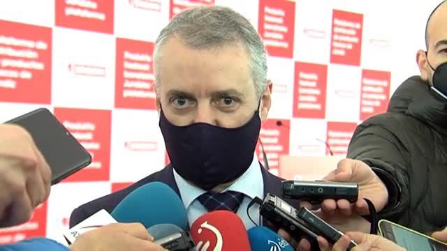 Urkullu aprobará un decreto de medidas contra el COVID-19 si no se prorroga el estado de alarma