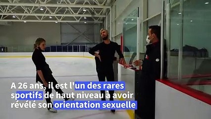 Homosexualité: "je suis en paix avec qui je suis", témoigne Guillaume Cizeron