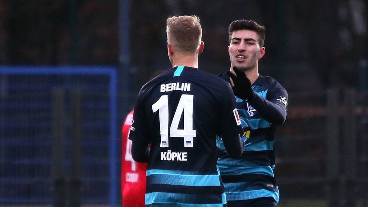 Hertha-Talent mit Traumtor bei Sieg gegen Bielefeld
