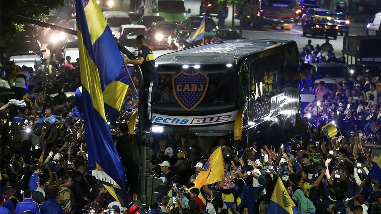 Boca-Fans in Buenos Aires und Madrid: Ekstase und Vorfreude
