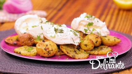 ¡Prepara unas deliciosas Papas Italianas! | Cocina Delirante