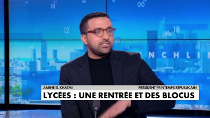 Amine El Khatmi : «Dès qu'il y a une manifestation, il y a des "black bloc" : ça pose une question démocratique»