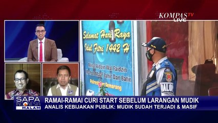 Ramai-ramai Curi Start Sebelum Larangan Mudik 6-17 Mei 2021