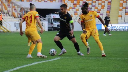 Süper Lig'de ateş hattında yer alan Y.Malatyaspor ile Kayserispor'un karşılaşması 1-1 sona erdi