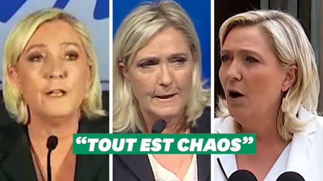 Marine Le Pen et les théories du chaos, le retour d'un vieux refrain
