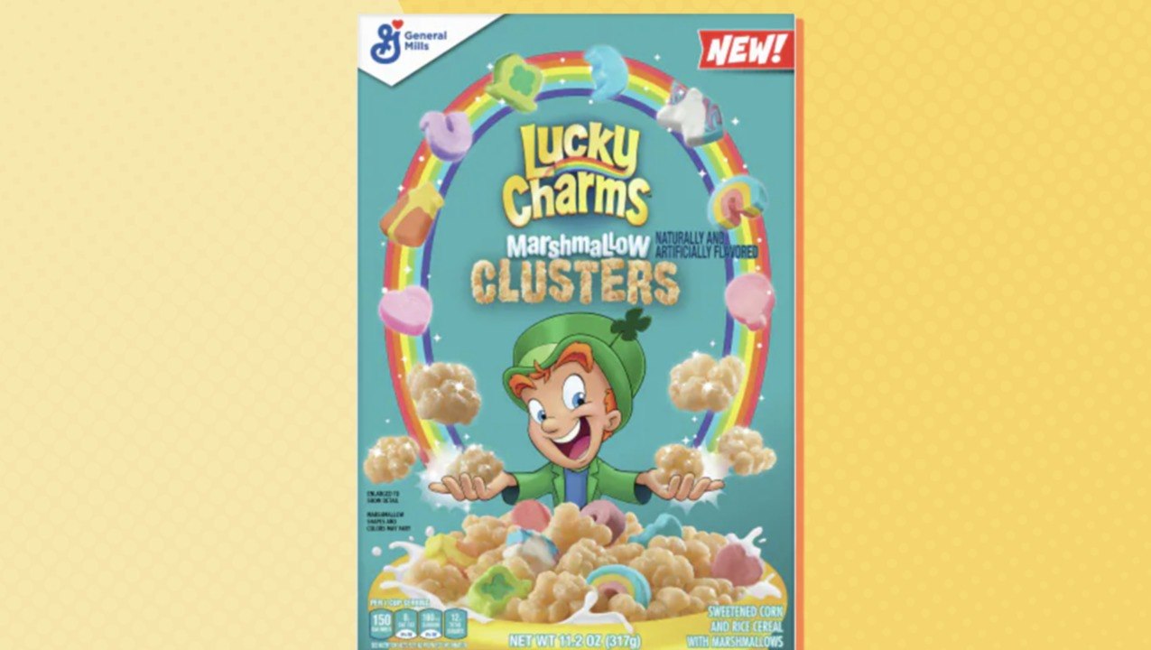 New Lucky Charms Cereal Combines Marshmallow Tr...