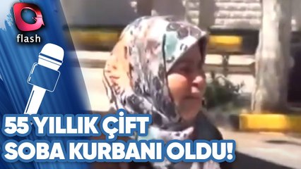 55 Yıllık Evli Çift Soba Kurbanı Oldu!