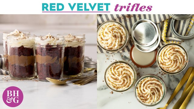 How to make 4 Layer Red Velvet Cake Mini Trifles | Eat This Now | Better Homes & Gardens