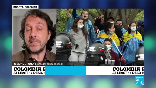 At least 17 dead, 800 injured in days-long Colombia protests