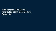 Full version  The Good Pub Guide 2020  Best Sellers Rank : #4