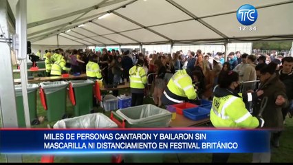 Miles de personas acuden a un concierto sin medidas de bioseguridad