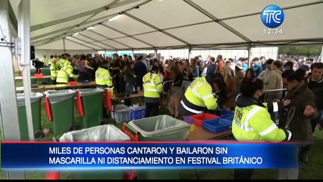 Miles de personas acuden a un concierto sin medidas de bioseguridad