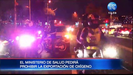 Ecuador dejará de exportar oxígeno a países vecinos