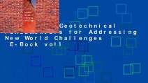 Downlaod  Geotechnical Fundamentals for Addressing New World Challenges  E-Book voll