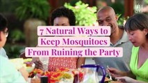 7 Natural Ways to Keep Mosquitoes from Ruining the Party