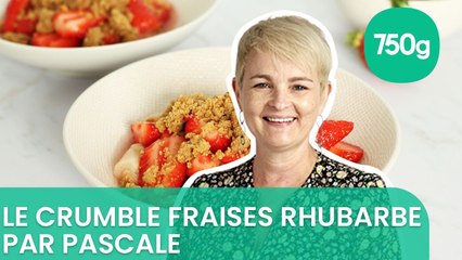 下载视频: Recette du crumble fraises et rhubarbe - 750g