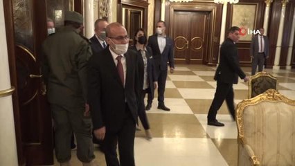 Son dakika haberi! - Bakan Çavuşoğlu ve Akar, Libya Başkanlık Konseyi üyeleri ile bir araya geldi