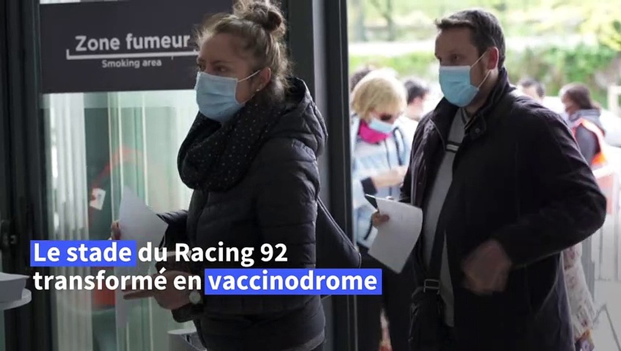 Le vaccinodrome de Paris La Défense Arena ouvre ses portes