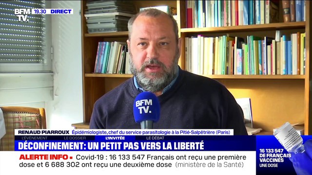 Renaud Piarroux: la circulation du virus est toujours très intense et elle n'est pas freinée par la vaccination - 03/05