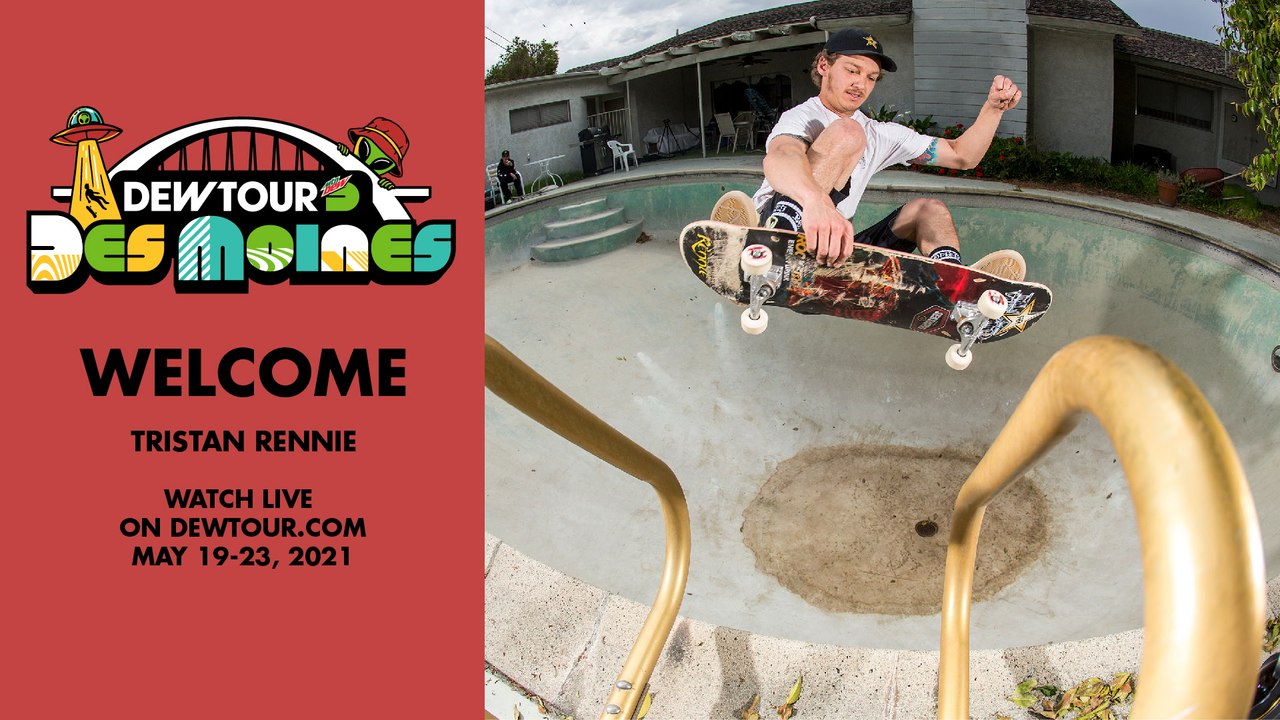 Tristan Rennie: Welcome to Park Olympic Qualifier Competition | 2021 Dew Tour Des Moines
