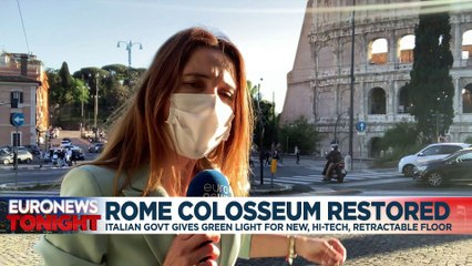 Rome's Colosseum to get new retractable floor to restore 'majestic' central view